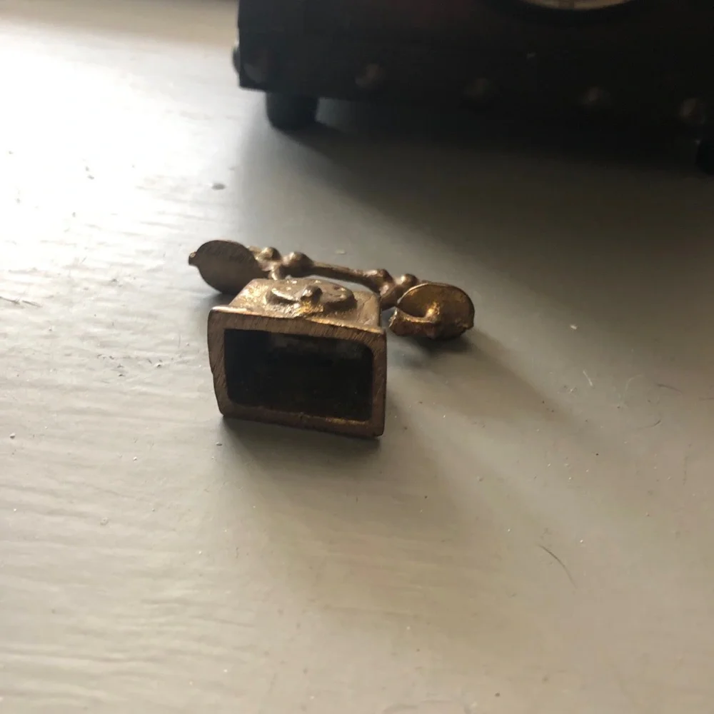 Vintage Gold Telephone brass